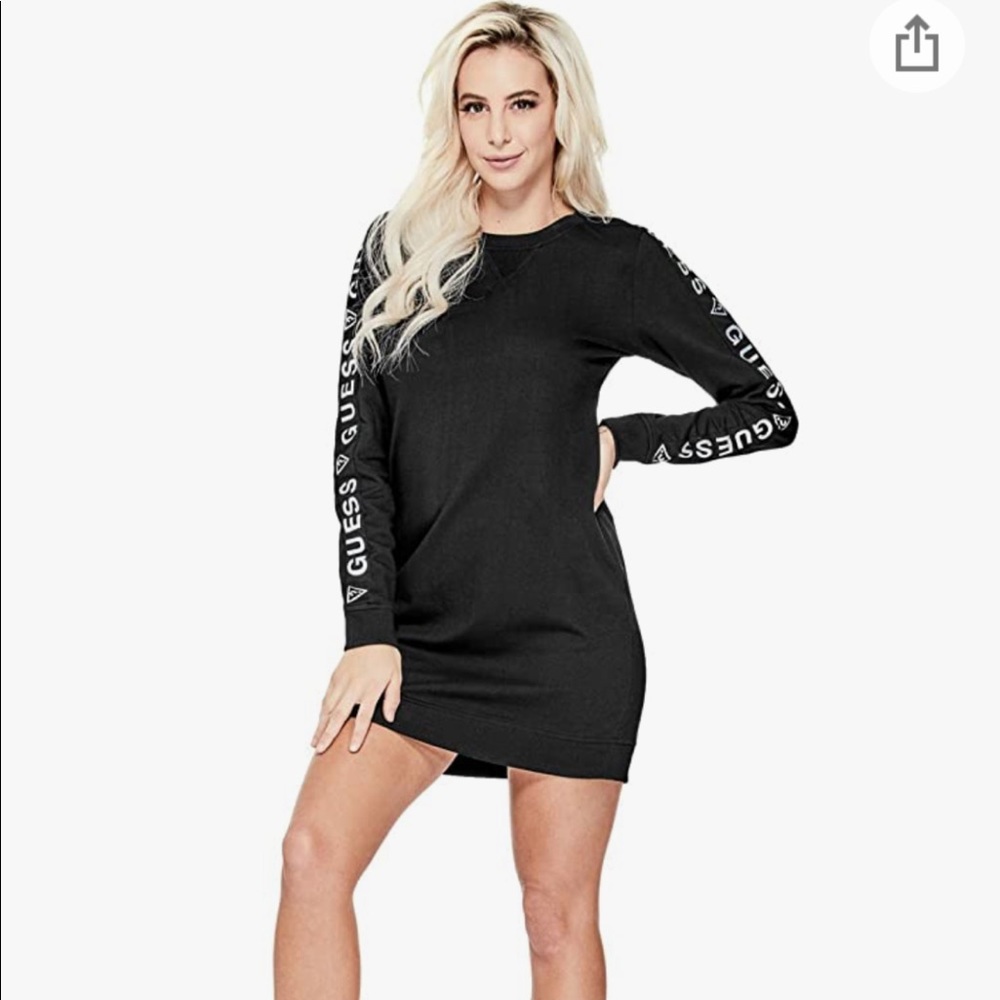 Guess Kash Sweatshirt Dress NWOT
